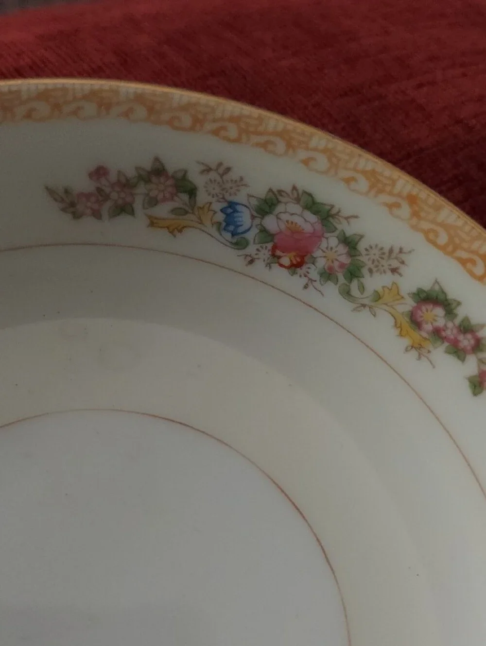Vintage Mieto (Japan) China - Fruit/Dessert Bowl